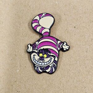 Cheshire Cat Enamel Pin, 90's Disney Alice in Wonderland, Collectable